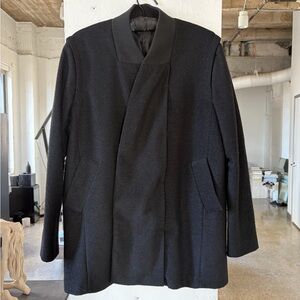 Ch Brand DS Men's Black Wool Pea Coat Sz M rag & bone John Varvatos